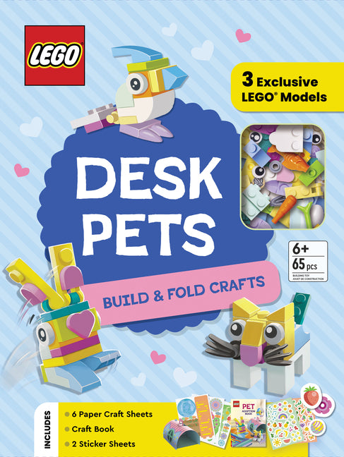 Lego(r) Desk Pets: Build & Fold Crafts