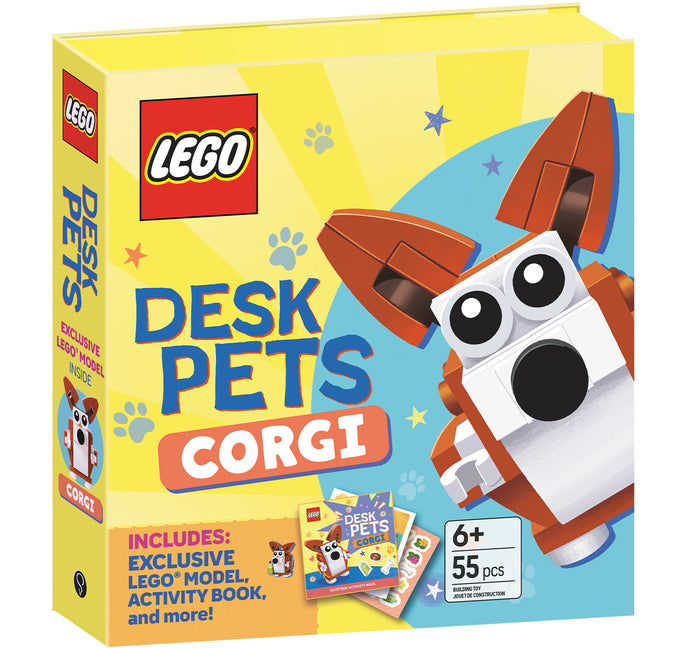 Lego(r) Books. Desk Pets: Corgi
