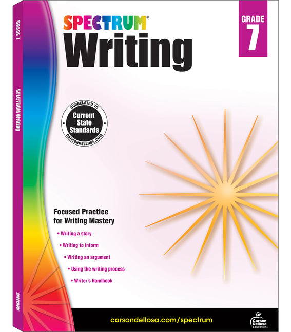 Spectrum Writing, Grade 7: Volume 41