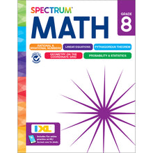 Spectrum Math Workbook, Grade 8