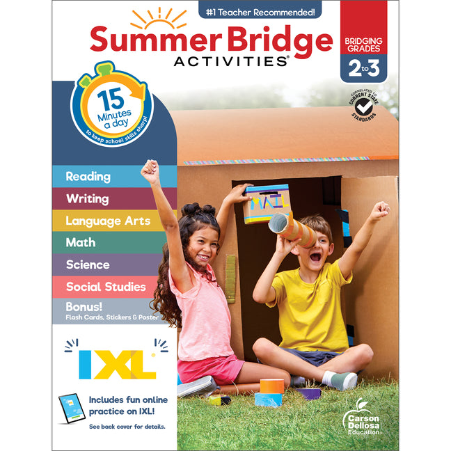 Summer Bridge Activities, Grades 2 - 3