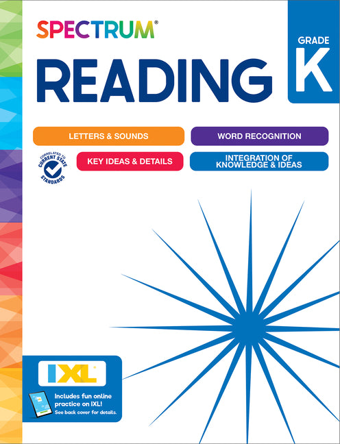 Spectrum Reading Workbook, Grade K