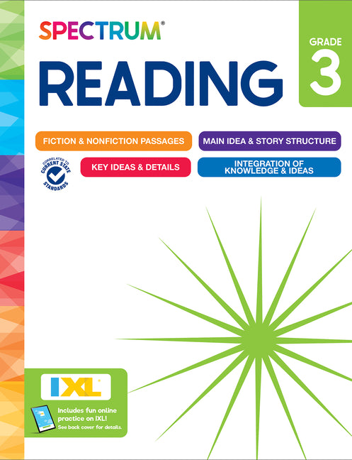 Spectrum Reading Workbook, Grade 3