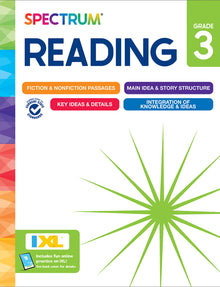 Spectrum Reading Workbook, Grade 3