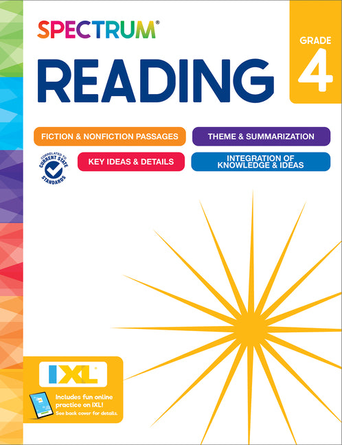 Spectrum Reading Workbook, Grade 4
