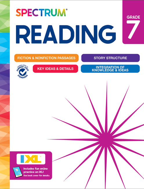 Spectrum Reading Workbook, Grade 7