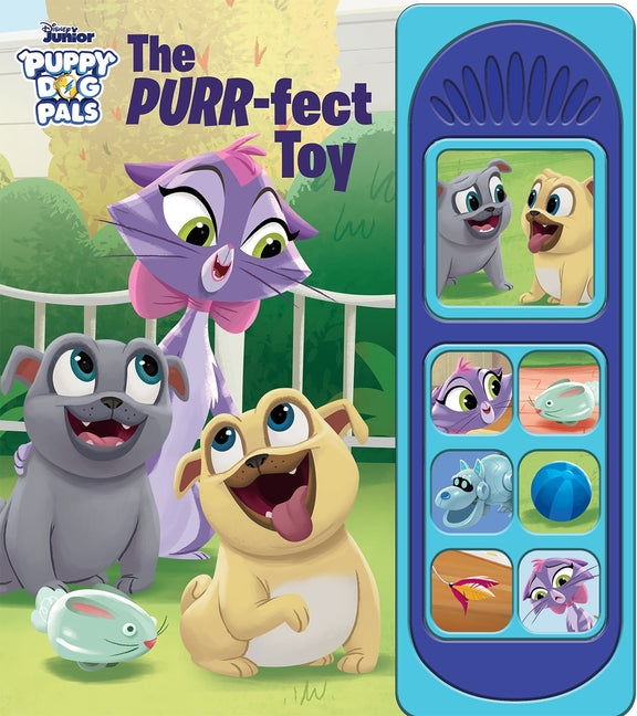 Disney Junior Puppy Dog Pals: The Purr-Fect Toy Sound Book [With Battery]