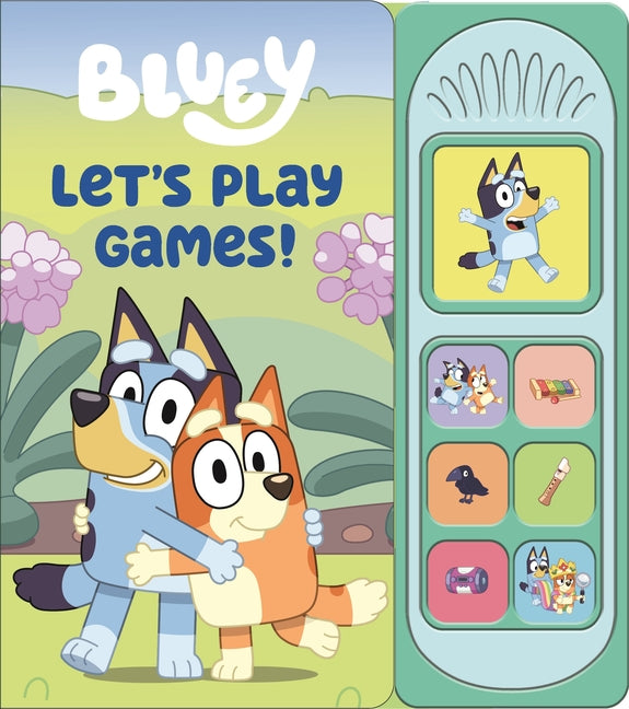 Bluey: Let's Play Games! Sound Book [With Battery]