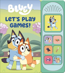 Bluey: Let's Play Games! Sound Book [With Battery]