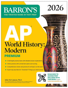 AP World History: Modern Premium, 2026: Prep Book with 5 Practice Tests + Comprehensive Review + Online Practice