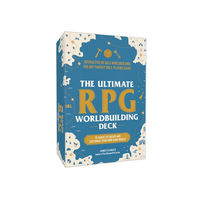 The Ultimate RPG Worldbuilding Deck: 75 Cards to Create and Customize Your Own Game World