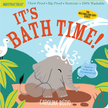 Indestructibles (the Original): It's Bath Time!: Chew Proof - Rip Proof - Nontoxic - 100% Washable (Book for Babies, Newborn Books, Safe to Chew)