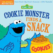 Indestructibles (the Original): Sesame Street: Cookie Monster Finds a Snack: Chew Proof - Rip Proof - Nontoxic - 100% Washable (Book for Babies, Newbo