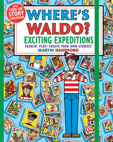 Where's Waldo? Exciting Expeditions: Play! Search! Create Your Own Stories! (a Compact, Travel-Size Hidden Object Activity Book with Puzzles and Promp
