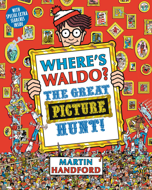 Where's Waldo? the Great Picture Hunt!: (A Hidden Object Activity Book Including Stickers, Spot-The-Difference Spreads, Search & Find Puzzles, & More
