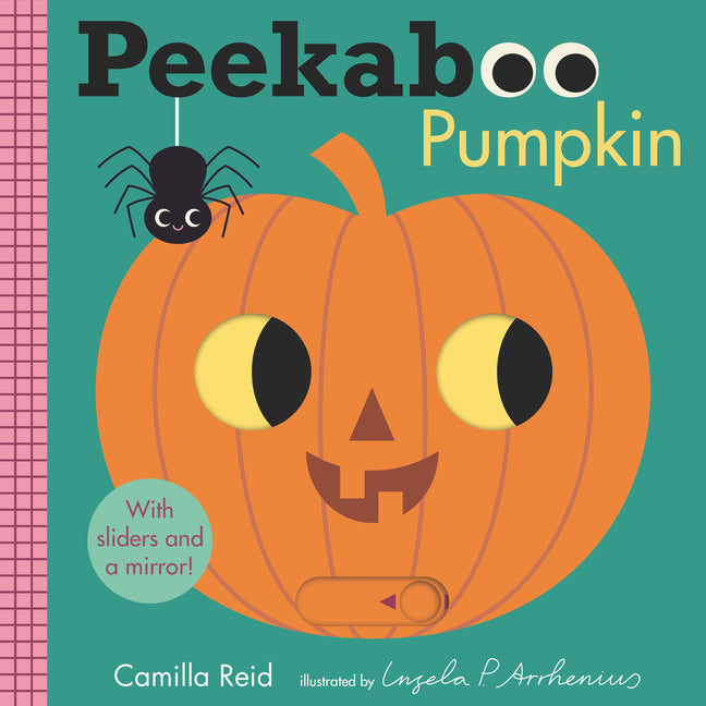 Peekaboo: Pumpkin: (An Interactive Board Book for Babies & Toddlers with Mirror & Sliders to Push, Pull, or Turn. Cute Halloween Artwork Includes a Ba