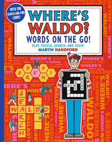 Where's Waldo? Words on the Go!: Play, Puzzle, Search and Solve (a Hidden Object Activity Book with Crossword Puzzles, Word Search, and Search & Find