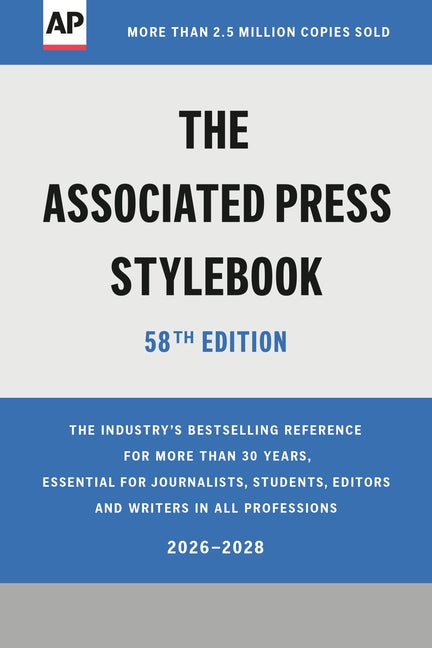 The Associated Press Stylebook: 2026-2028