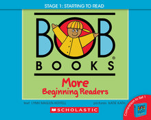 Bob Books - More Beginning Readers Hardcover Collection of 12 Stories Decodable Phonics Stories, Ages 4 and Up, Kindergarten (Stage 1: Starting to Rea