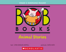 Bob Books - Animal Stories Hardcover Collection of 12 Stories Decodable Phonics Stories, Ages 4 and Up, Kindergarten (Stage 2: Emerging Reader)