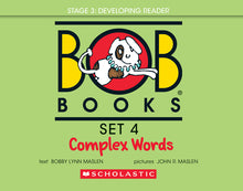 Bob Books - Complex Words Hardcover Collection of 8 Stories Decodable Phonics Stories, Ages 4 and Up, Kindergarten, First Grade (Stage 3: Developing R