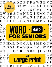 Large Print Word Search for Seniors