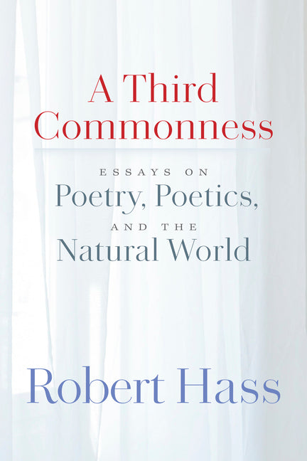 A Third Commonness: Essays on Poetry, Poetics, and the Natural World