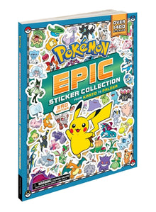 Pokémon Epic Sticker Collection 3rd Edition: From Kanto to Paldea: Over 1,400 Stickers!