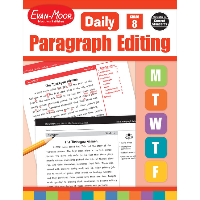 Daily Paragraph Editing Grade 8 Te