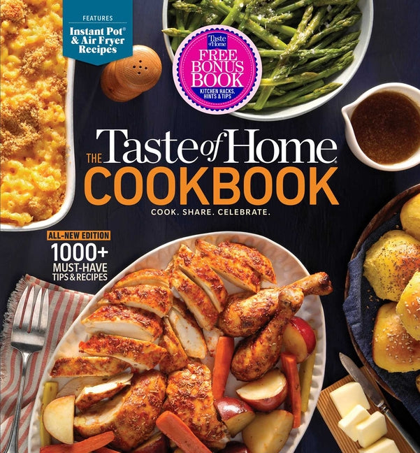 Taste of Home Fifth Edition Cookbook with Bonus Kitchen Hacks: 1000+ Recipes, Baking Techniques, Instant Pot & Air Fryer Chapter - 5-Ring Binder