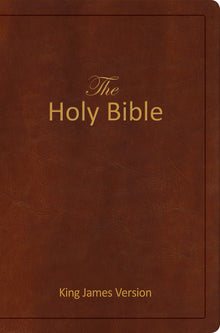The Holy Bible - King James Version (Kjv, Holy Spirit Edition, Brown Imitation Leather, Dedication Page, Prayer Section)