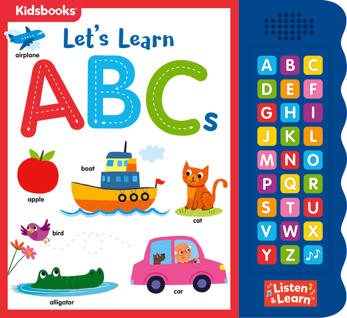 27-Button Sound Book Let's Learn ABCs