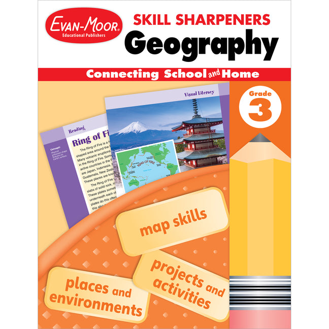 Skill Sharpeners: Geography, Grade 3