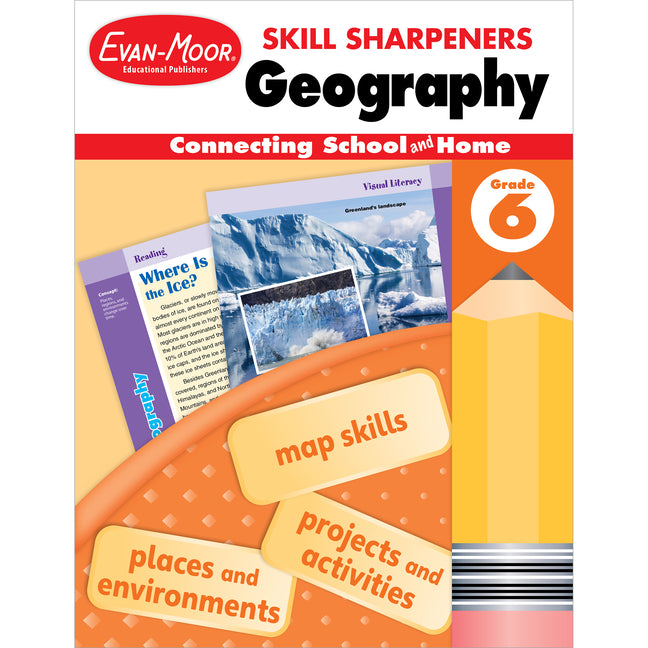 Skill Sharpeners: Geography, Grade 6