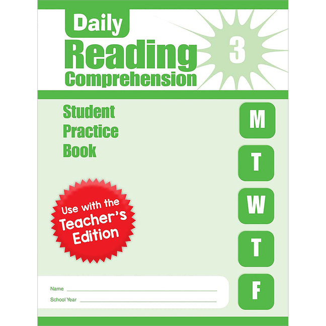 Daily Reading Comprehension, Grade 3 Sb