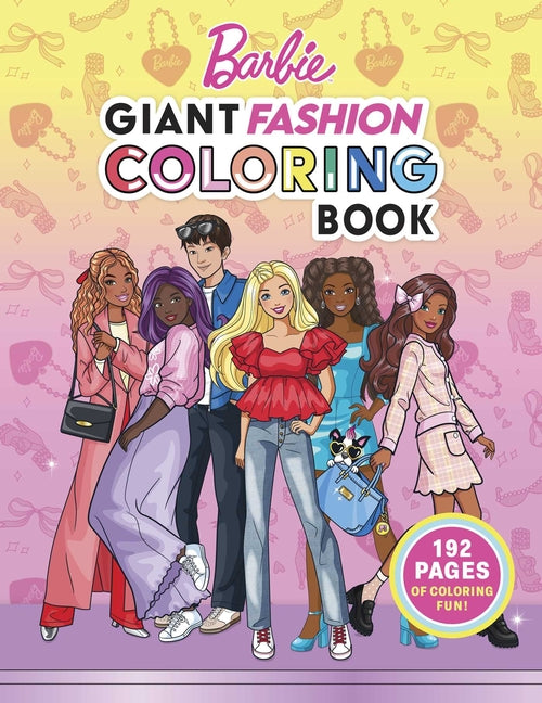 Barbie: Giant Fashion Coloring Book