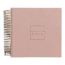 Illustrating Bible Niv: Spiral Bound Bible Journal, Pink