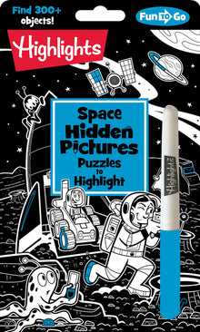 Space Hidden Pictures Puzzles to Highlight: Space-Themed Hidden Pictures Activity Book for Kids with Neon Highlighter Puzzles