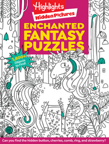 Enchanted Fantasy Puzzles: Find Over 1,800 Hidden Objects Within This Fairy Tale Puzzle Book with Dragons, Fairies and Magical Creatures
