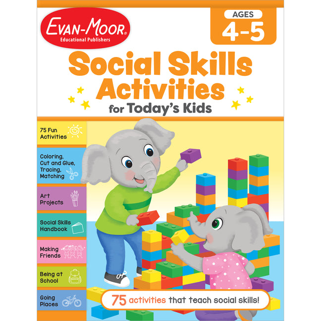 Social Skills Activities for Today's Kids, Ages 4-5