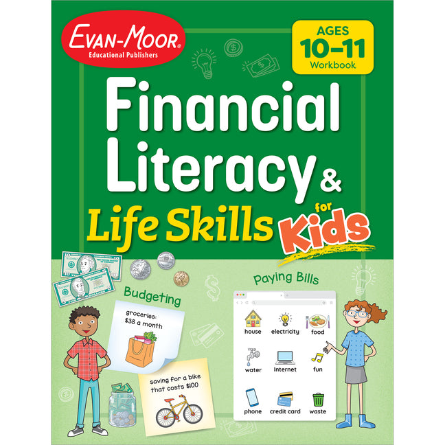 Financial Literacy and Life Skills for Kids, Ages 10-11