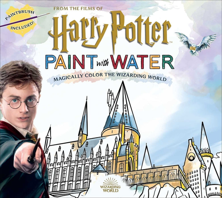 Harry Potter Paint with Water - Art Book for Teens and Adults, Officially Licensed