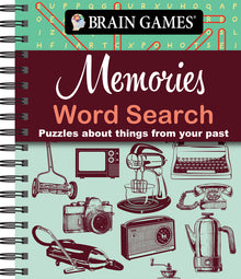Brain Games - Memories Word Search: Puzzles about Things from the Past