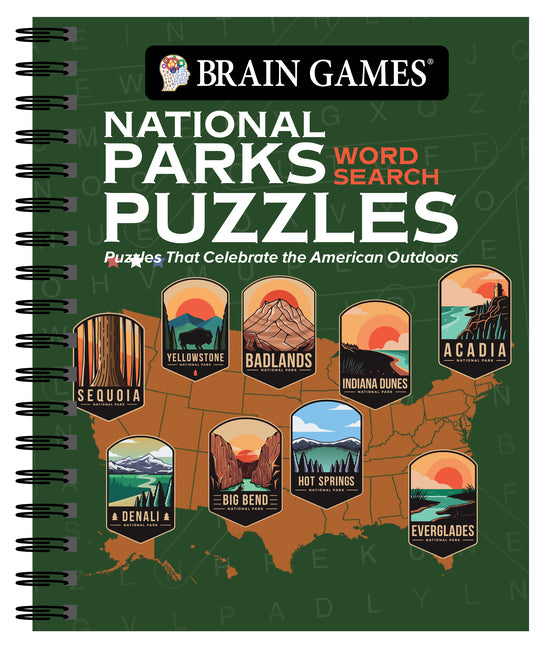 Brain Games - National Parks Word Search Puzzles: Puzzles That Celebrate the American Outdoors