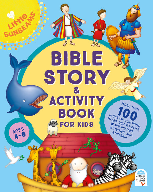 Bible Story and Activity Book for Kids (Little Sunbeams)