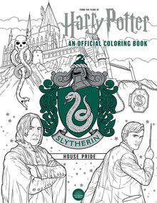 Harry Potter: Slytherin House Pride: The Official Coloring Book: (Gifts Books for Harry Potter Fans, Adult Coloring Books)
