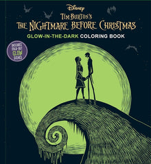 Disney Tim Burton's the Nightmare Before Christmas Glow-In-The-Dark Coloring Book - Coloring Book for Teens and Adults, Officially Licensed