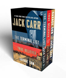 Jack Carr Terminal List Boxed Set: The Terminal List, True Believer, Savage Son