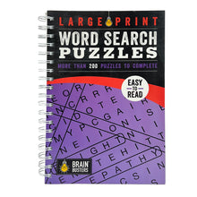 Large Print Word Search Puzzles Purple: More Than 200 Puzzles to Complete