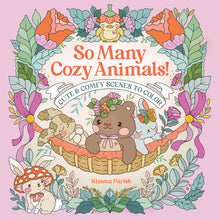 So Many Cozy Animals!: Cute & Comfy Scenes to Color